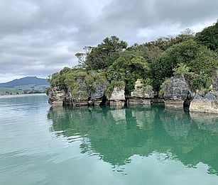 Raglan day out, Raglan surf tours, complete with classic fish and chips on the water. Hamilton tour day and adventure sightseeing