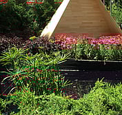 Ben Hoyle Design - ''You & Me, Us & Them". Representing NZ this garden explored ideas of perception, values and where we stand in the modern world.