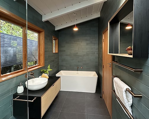 Unique and stylish bathroom renovation