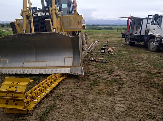 AEM specialises in Big Cat bulldozer track repairs &ndash; Handling projects of any size with expertise.
