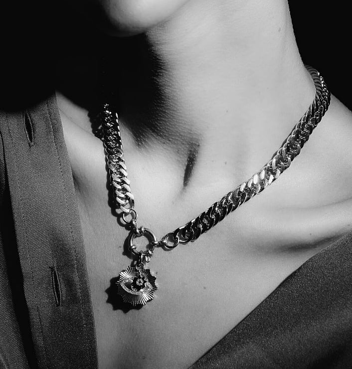 Silk & Steel Necklaces