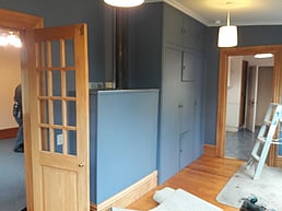 Kitchen, Dining & Living Area Renovation - Dining Area BEFORE