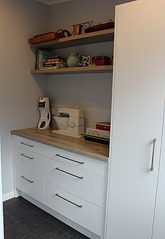Kitchen, Dining & Living Area Renovation - Scullery AFTER