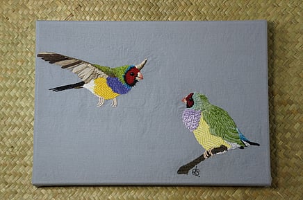 An original contemporary Jacobean artwork