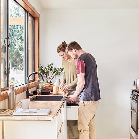 Chris and Eve from Raglan Tiny Homes