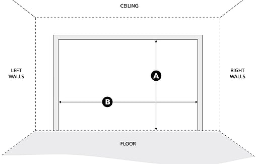 how to measure garage door jamb