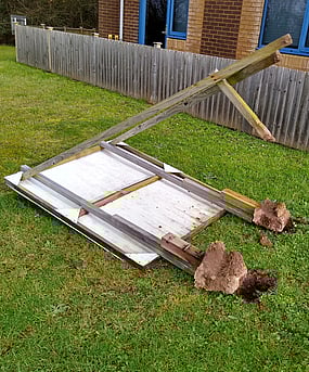 Should have used LANDGRIP anchors