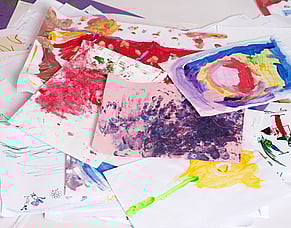 What to Do With All the Kids Artwork