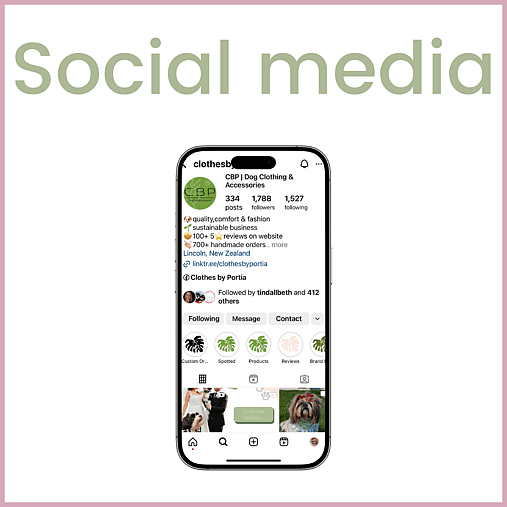 social media for pretty in pink digital