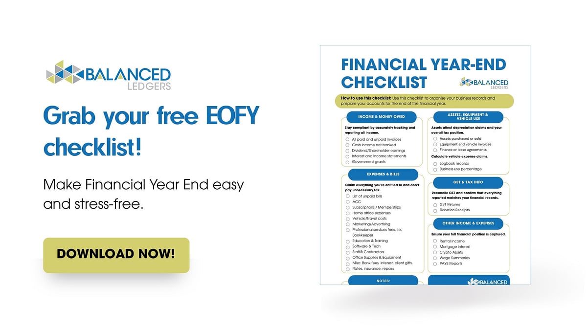 How to Prepare for the End of Financial Year | Balanced Ledgers ...