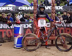 Repeat hometown downhill mountain bike success for Hastings and Pene