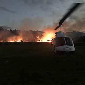 helicopter fire fighting