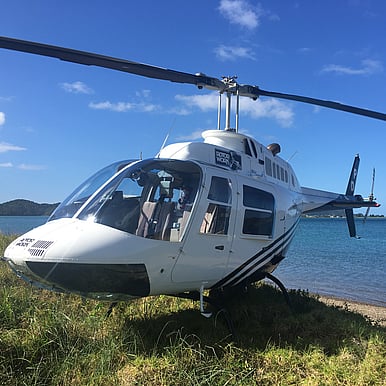 helicopter and 4-wheeler