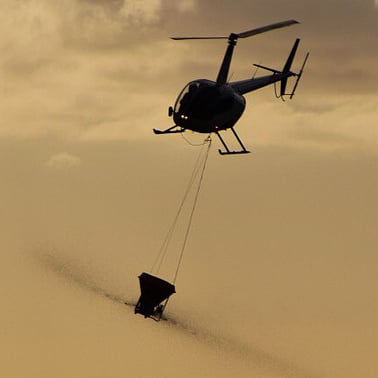 helicopter lifting