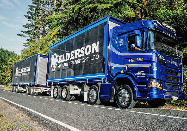 Alderson Poultry Transport NZ | Truck