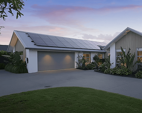 Luxco premium solar energy systems for luxury homes Auckland NZ