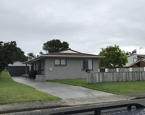 This is the house on the original site in Mount Maunganui..