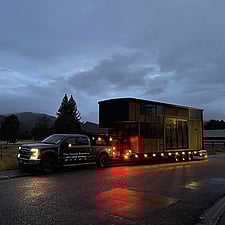 Night time transportation is no problem for Tiny Towing Solutions