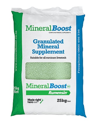 Bag of MineralBoost Rumensin