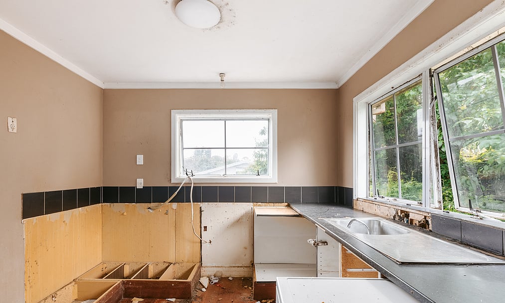 before kitchen renovation 