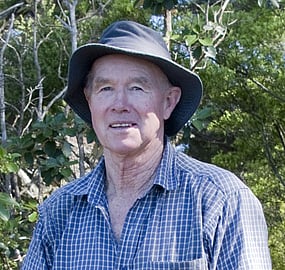 Ian McDonald, one of the founders of the Rings Beach Wetland Group