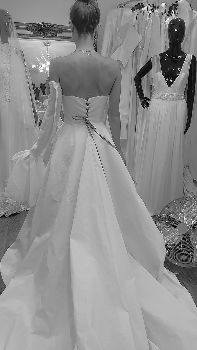 Collaborative bespoke bridal fittings London