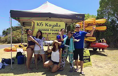 Team Activities freedom kayak hire