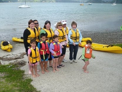 kayaking for all ages