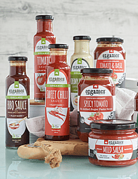 Ozganics, Pasta Sauce, Curry Sauce, Table Sauces, Dressings, Salsa, Gluten Free, Organic
