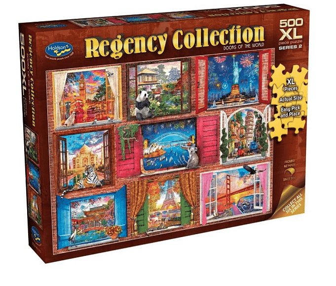 Holdson 500XL Piece Jigsaw Puzzle Regency Collection S2 (Doors of the World)