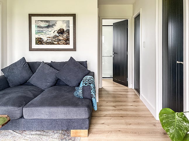 Second living area with storage