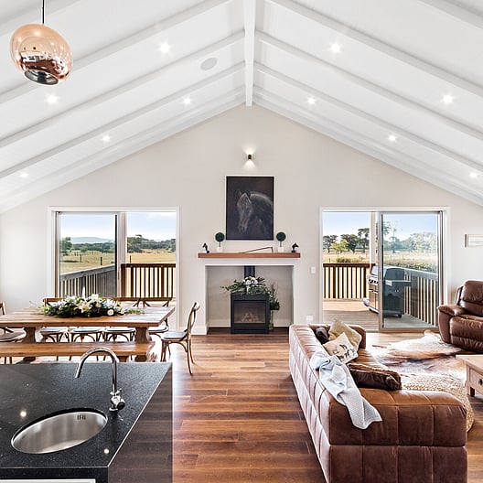 Display country home living room