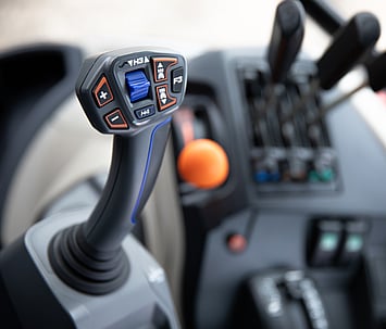 Massey Ferguson 5M Tractor Controls and Joystick