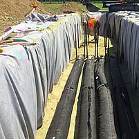 drainage installation by Drainpro