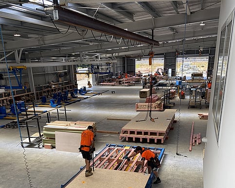 Frame and Truss Manufacturing in Levin.