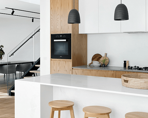 A beautiful kitchen.