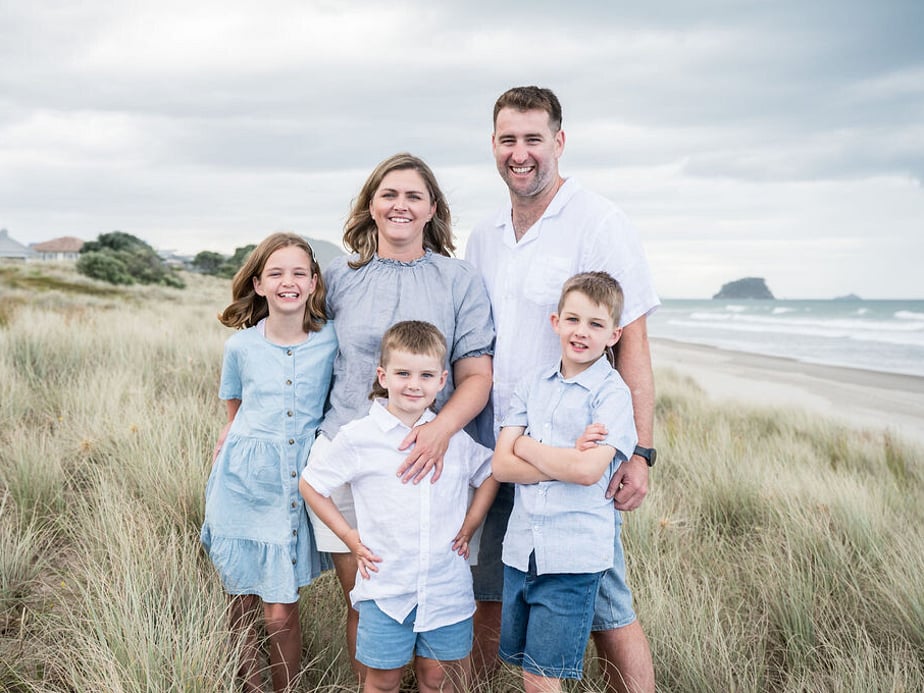 Family on beach.  Mt Maunganui. Tauranga Photographer.  Tauranga Family Photographer.  Papamoa Family Photographer.  Family.  Bay of Plenty Photographer.