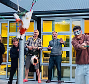 fun mexican pinata party at arcus venue on kapiti coast