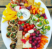 grazing platters and grazing tables for weddings and corporate events on kapiti coast at arcus venue