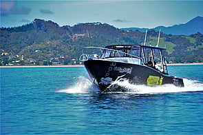 Mystery Machine - one of our Dive Boats