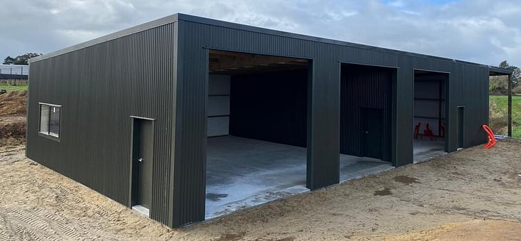 tractor shed, farming building, pole shed, waikato shed, farm shed nz, build waikato, sheds nz, utility shed