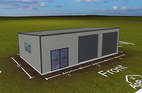 3–4 Bay Kitsets; Versatile mid-size option for vehicles, tools, or hobby spaces.