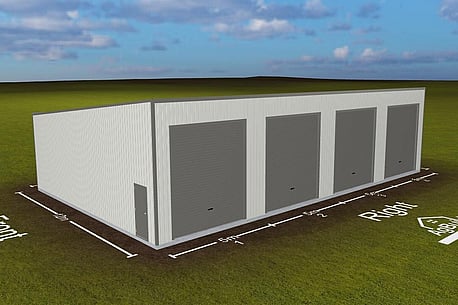5 Bay & Over; Designed for contractors, commercial use, and larger storage needs.