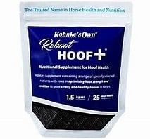 Reboot HOOF+&reg; - Optimising hoof strength and condition, grows stronger healthy hooves