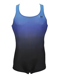 Men's and Boys Unitards Gymnastics in Royal with a bit of faded Blue and Black