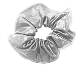 Rhythmic or Gymnastics Hair Ties Scrunchies in White