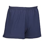 Men's and Boys Gymnastics Shorts in Navy in Nylon Lycra