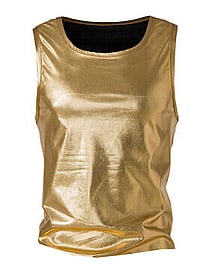 Men's and Boys Unitards Gymnastics in Green with bottom sides in Black curve stripes and top neck and shoulder fade in White