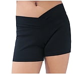 Men's and Boys Unitards Gymnastics in Green with bottom sides in Black curve stripes and top neck and shoulder fade in White