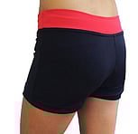 Men's and Boys Unitards Gymnastics in Gunmetal with bottom sides in Black curve stripes and top neck and shoulder fade in White